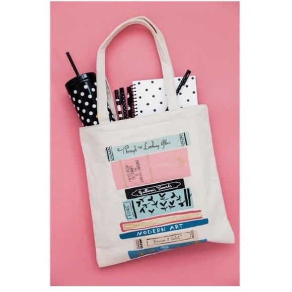 Kate Spade canvas, tote book themes - Picture 7 of 7